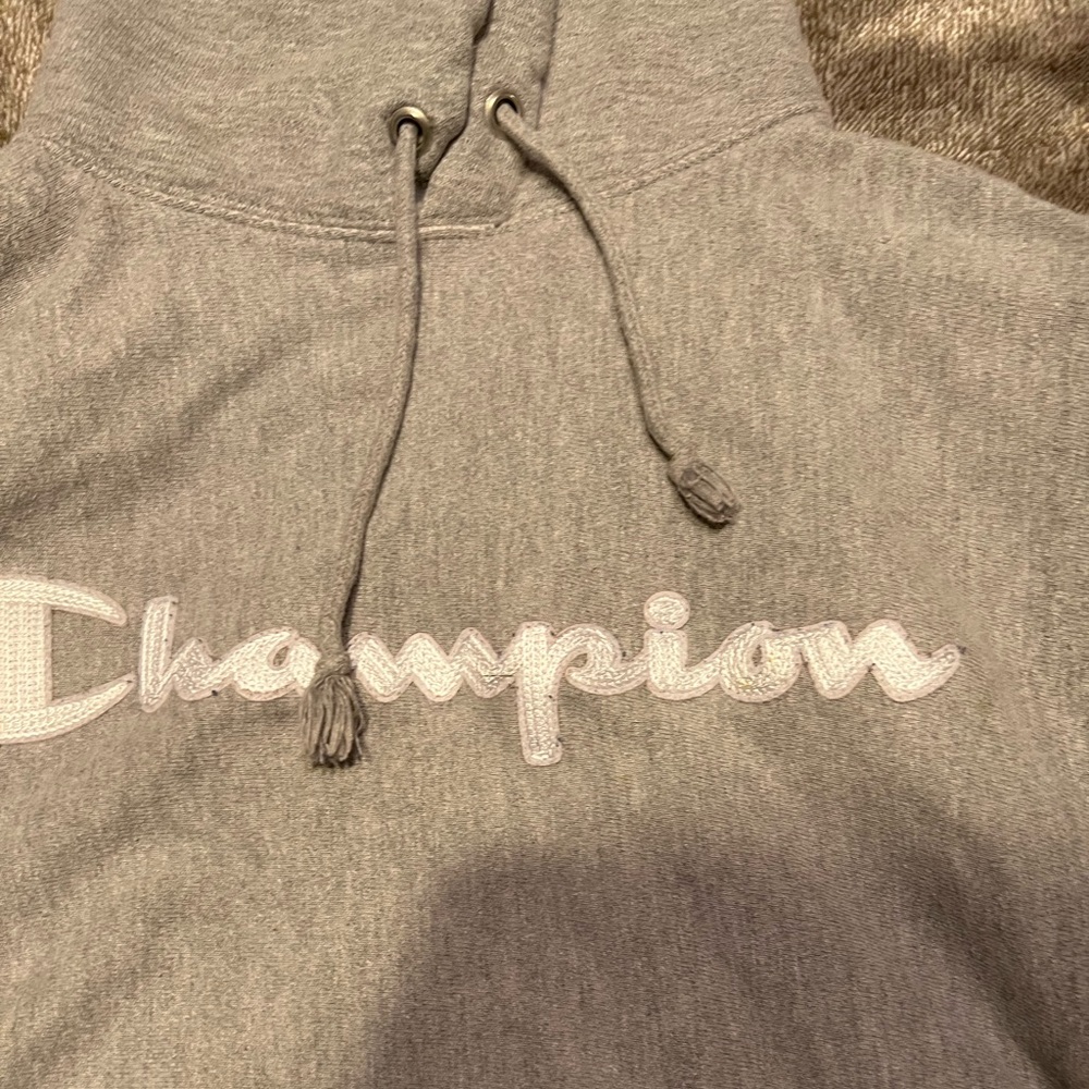Champion hoodie grey